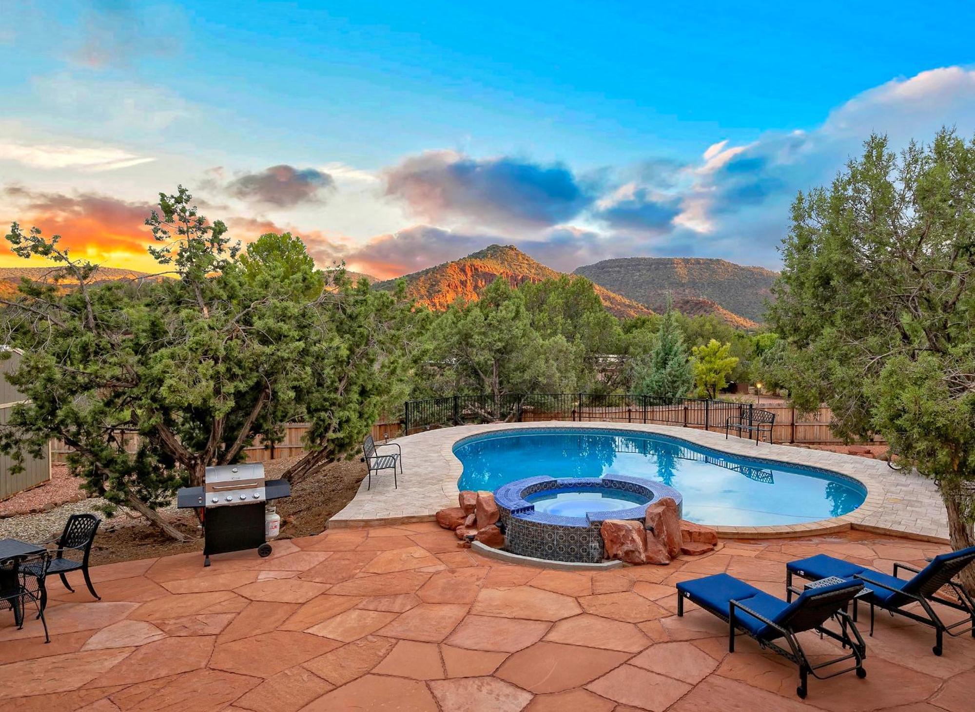 Sedona'S Paradise Found, Saltwater Pool And Hot Tub, Private Oasis! Экстерьер фото